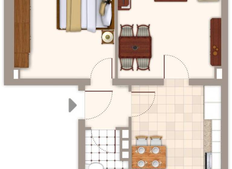 Wohnung zur Miete 459 € 2 Zimmer 48,4 m² 1. Geschoss frei ab 11.05.2026 Saarstraße 12 Odenkirchen Mönchengladbach 41199