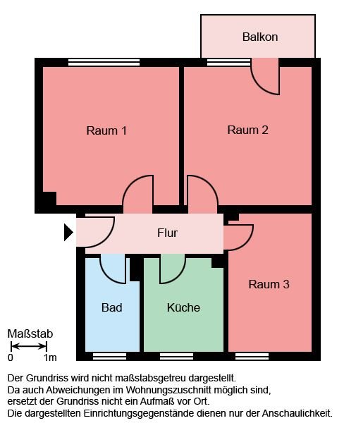 Wohnung zur Miete 399 € 2 Zimmer 58,2 m²<br/>Wohnfläche 1.<br/>Geschoss Danziger Weg 4 Herscheid Herscheid 58849