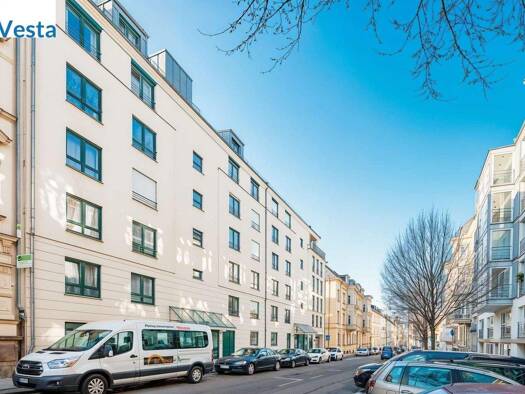 Wohnung zur Miete 1.049 € 2 Zimmer 64,1 m² 5. Geschoss Südvorstadt Leipzig 04275