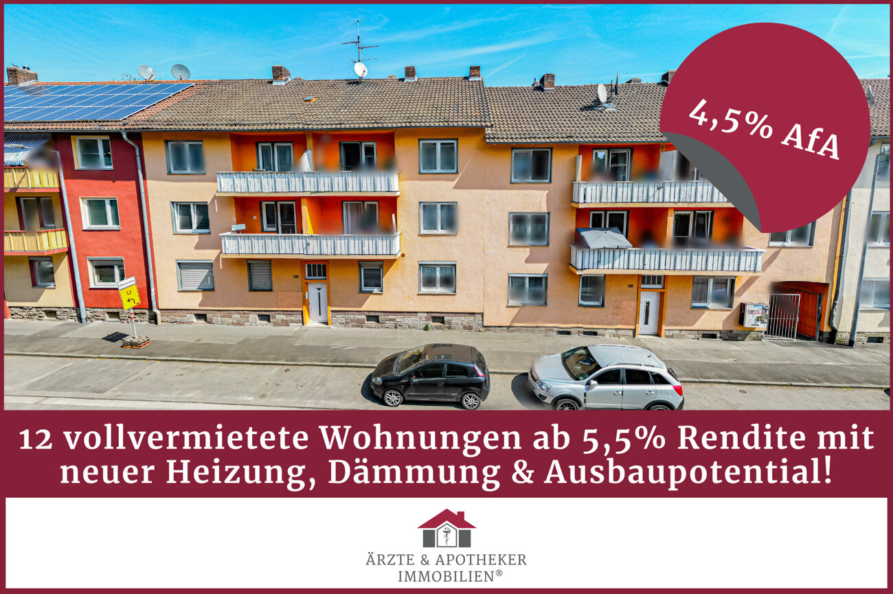 Mehrfamilienhaus zum Kauf 1.300.000 € 31 Zimmer 691,8 m²<br/>Wohnfläche 518 m²<br/>Grundstück Holländisches Tor Kassel 34127