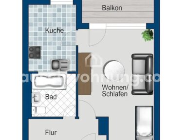 Wohnung zur Miete Tauschwohnung 500 € 1 Zimmer 38 m² 1. Geschoss Kreuzberg Berlin 10969