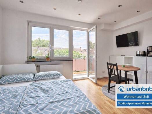 Studio zur Miete Wohnen auf Zeit 960 € 1 Zimmer 23 m² frei ab 25.09.2026 Augustaanlage 0 Oststadt Mannheim 68165