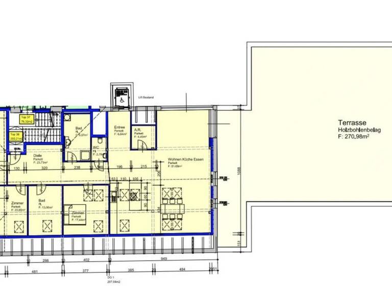 Büro zur Miete - Erstbezug 2.069 € 4 Zimmer Eggenberg Graz 8020