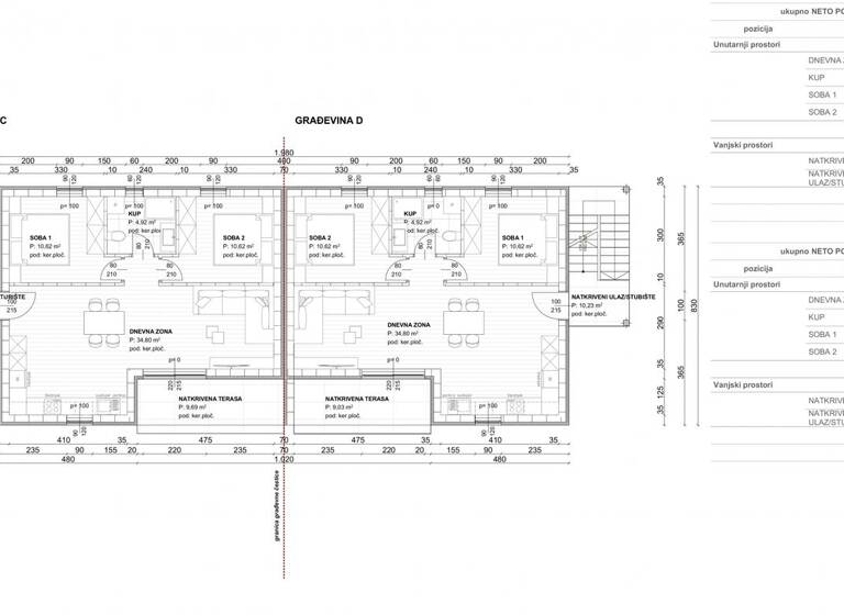 Wohnung zum Kauf 265.000 € 3 Zimmer Dobrinj 51514