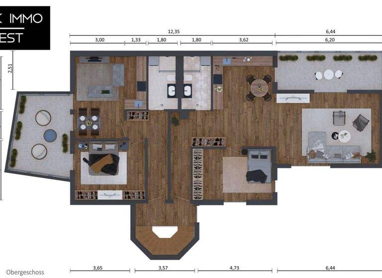 Wohnung zum Kauf 249.000 € 2 Zimmer 57,3 m² Öschelbronn Gäufelden 71126