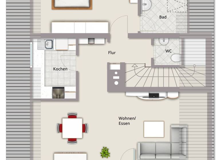Wohnung zum Kauf 229.000 € 2 Zimmer 66 m² Burgfarrnbach Fürth 90768