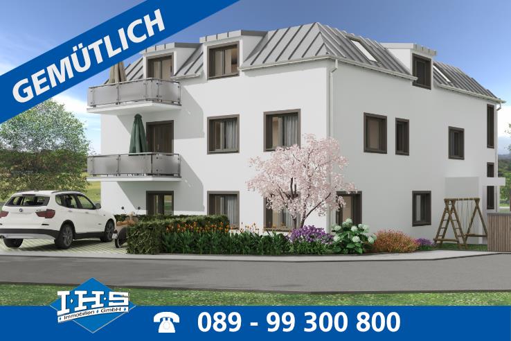 Wohnung zum Kauf provisionsfrei 595.000 € 3 Zimmer 71 m²<br/>Wohnfläche 1.<br/>Geschoss Sultenstraße 8 Poing Poing 85586