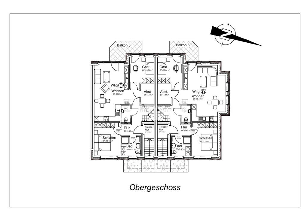 Wohnung zur Miete 1.250 € 3 Zimmer 120 m²<br/>Wohnfläche Norden Norden 26506