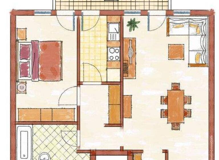 Wohnung zum Kauf 360.000 € 2 Zimmer 58 m² 1. Geschoss Ferdinand-Mirwald-Str. 9 Dachau 85221