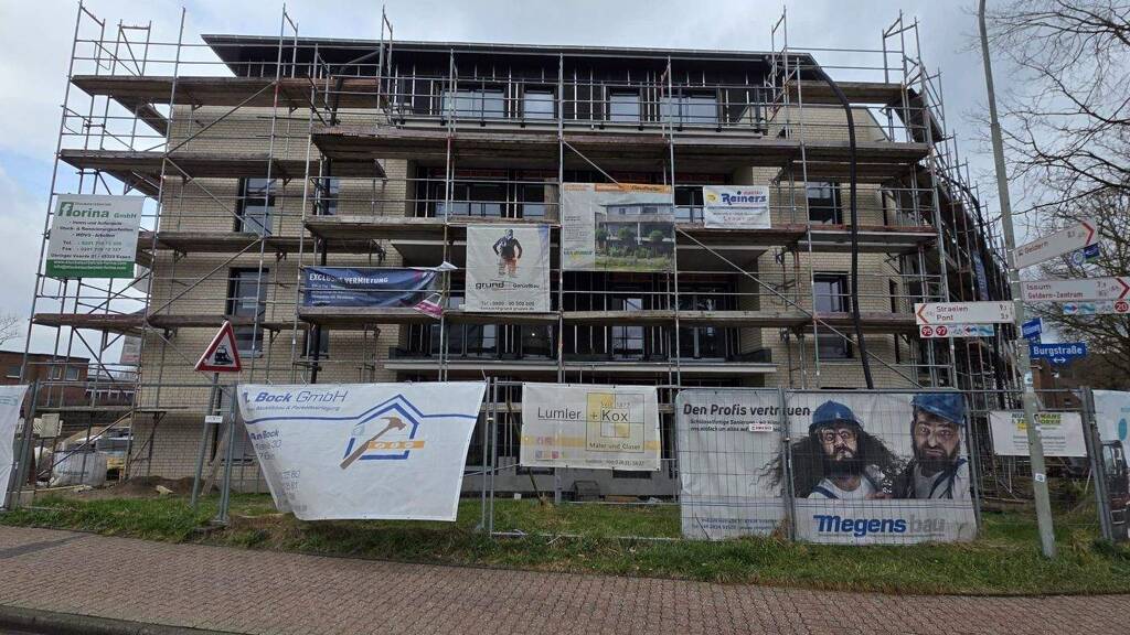 Wohnung zur Miete - Erstbezug 925 € 2 Zimmer 70,9 m² 3. Geschoss frei ab 01.08.2026 Geldern 47608