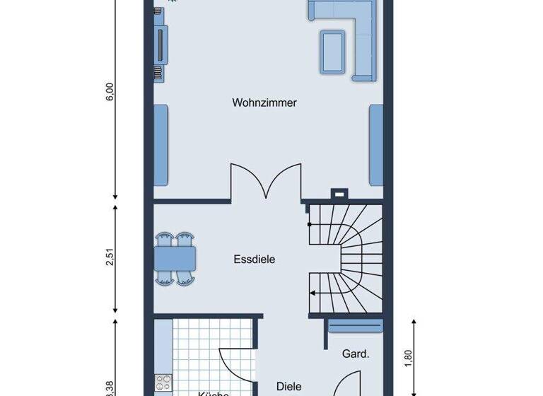 Reihenmittelhaus zum Kauf 135.000 € 5 Zimmer 112,6 m² 201 m² Grundstück Hanerau-Hademarschen 25557