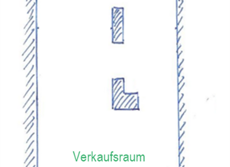 Ladenfläche zur Miete provisionsfrei 350 € 57 m² Verkaufsfläche Frankenberg 09669