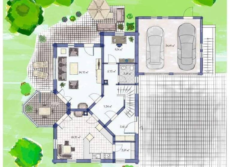 Einfamilienhaus zum Kauf 1.275.000 € 6 Zimmer 179 m² 978 m² Grundstück frei ab 31.08.2026 Maxkron Penzberg / Maxkron 82377