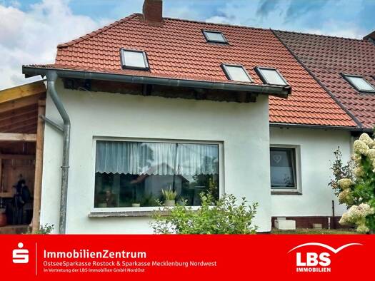 Doppelhaushälfte zum Kauf 249.500 € 4 Zimmer 112 m² 3.549 m² Grundstück Bredentin Sarmstorf 18276