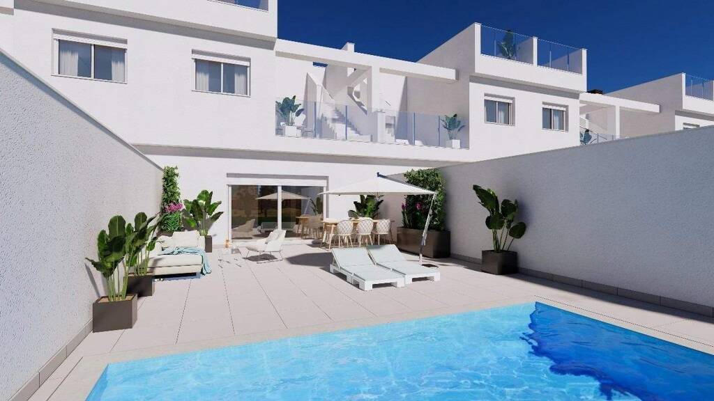 Reihenendhaus zum Kauf provisionsfrei 357.000 € 4 Zimmer 135 m² 47 m² Grundstück Calle Fotógrafo Tiana Los Alcázares 30710