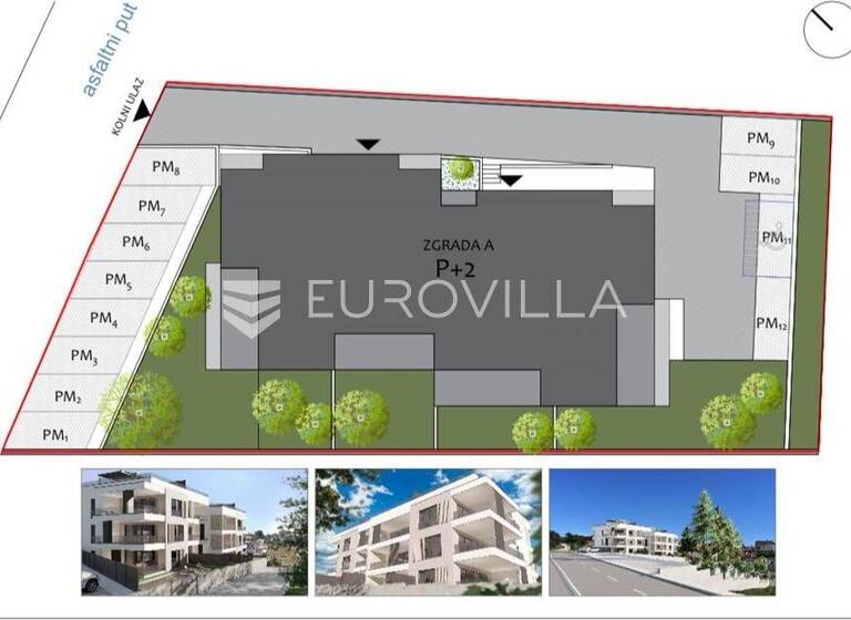 Studio zum Kauf 226.600 € 1 Zimmer 70 m² Sveti Filip i Jakov Sveti Filip i Jakov 23000