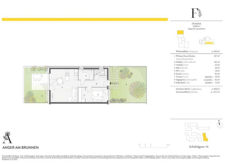 Wohnung zum Kauf - Erstbezug 249.000 € 2 Zimmer EG Hollabrunn 2020
