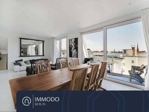 Penthouse zum Kauf 760.000 € 3 Zimmer 110 m² 5. Geschoss Moabit Berlin 10551