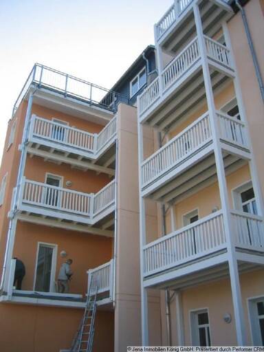 Wohnung zur Miete 1.084 € 3 Zimmer 90,3 m² 1. Geschoss frei ab 01.04.2025 Inselplatz 13 Zentrum Jena 07743