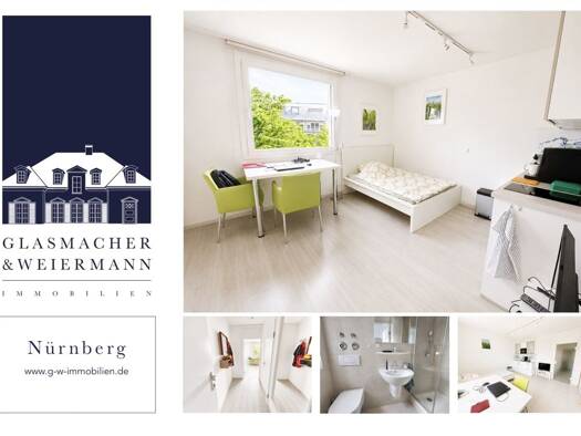 Wohnung zum Kauf 140.000 € 1 Zimmer 25 m² Maxfeld Weiterer Innenstadtgürtel West / Nord / Ost 90409