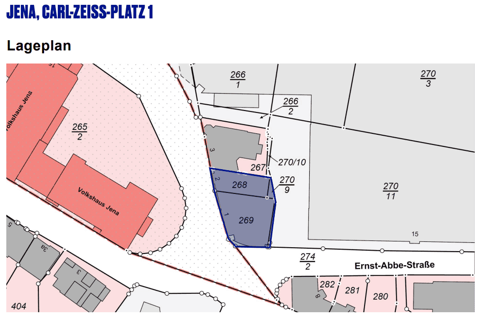 Verkaufsfläche zur Miete provisionsfrei 960 € 48,3 m²<br/>Verkaufsfläche Carl-Zeiss-Platz 1 Jena - West Jena 07743