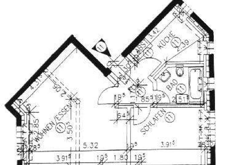 Wohnung zum Kauf provisionsfrei 110.000 € 2 Zimmer 54,8 m² 3. Geschoss Birkenstraße 101a Borkwalde 14822