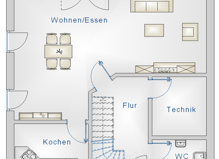 Einfamilienhaus zum Kauf provisionsfrei 439.500 € 6 Zimmer 120 m² 620 m² Grundstück Roßbach Leidersbach 63849