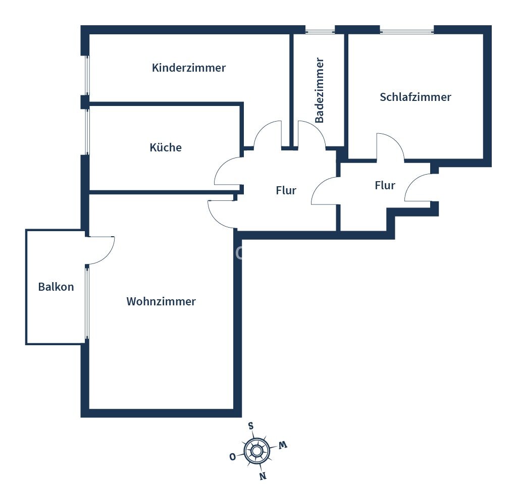 Wohnung zum Kauf 130.000 € 3 Zimmer 78 m²<br/>Wohnfläche 3.<br/>Geschoss Langendreer Bochum 44892