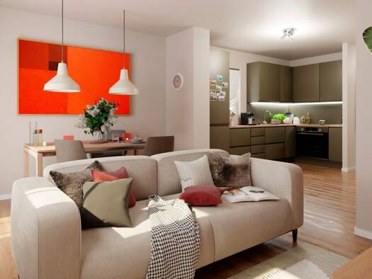 Reihenmittelhaus zum Kauf - Neubau provisionsfrei 319.900 € 4 Zimmer 104,2 m² 0 m² Grundstück frei ab 01.06.2027 Fontanestraße 3 Waldstadt Zossen 15806