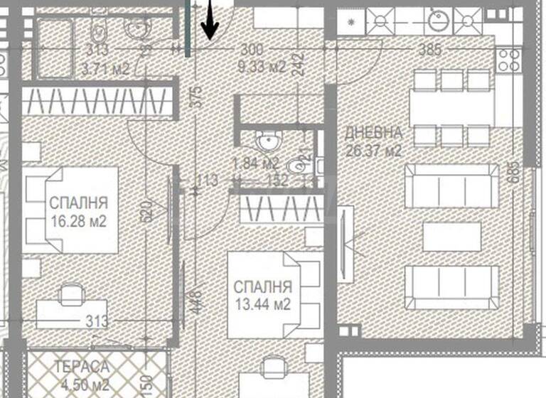 Studio zum Kauf 291.000 € 3 Zimmer 116,3 m² Sofia