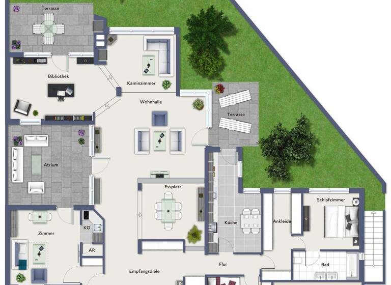 Bungalow zum Kauf 780.000 € 8 Zimmer 186 m² 614 m² Grundstück Kinderhaus Münster 48159