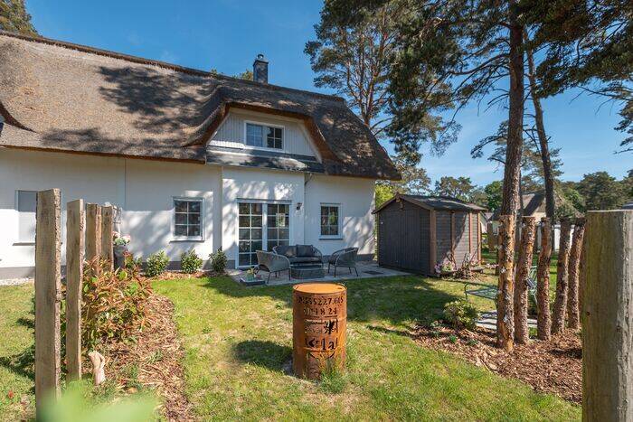 Immobilie in Zirchow - Doppelhaus: Urlaubsgenuß unter Reet auf Usedom - Bild 1