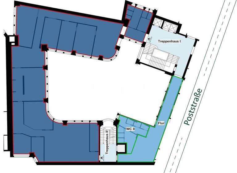 Bürofläche zur Miete 433 m² Bürofläche Neustadt Hamburg 20354