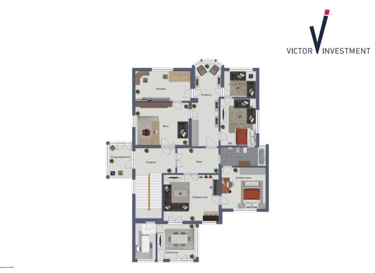 Terrassenwohnung zum Kauf 1.190.000 € 9 Zimmer 281 m² 1. Geschoss frei ab 01.06.2026 Lichterfelde Berlin 12205