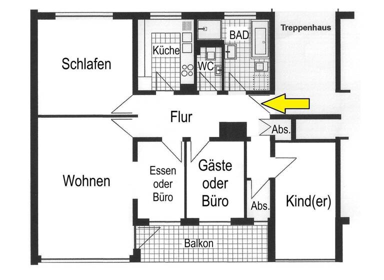 Wohnung zum Kauf 4 Zimmer 101 m² 3. Geschoss frei ab sofort Am Eichengarten 7 Buckenhof 91054