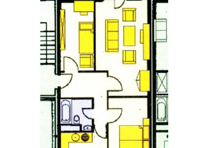 Terrassenwohnung zur Miete 595 € 3 Zimmer 60 m² Geschoss 2/4 frei ab sofort Fritz-Siemon-Straße 31 Schönefeld-Ost Leipzig 04347