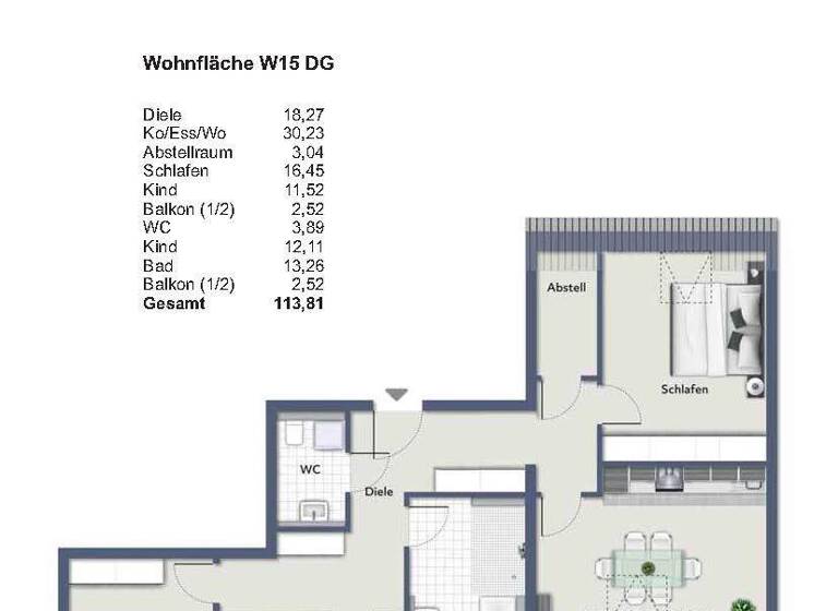 Wohnung zum Kauf - Erstbezug 770.000 € 4 Zimmer 113,8 m² St Jobst Nürnberg 90491