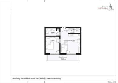 Wohnung zum Kauf provisionsfrei 348.200 € 2 Zimmer 58 m² 1. Geschoss Haag Haag i.OB 83527