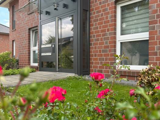 Terrassenwohnung zur Miete 1.050 € 2,5 Zimmer 84 m² Geschoss EG/1 frei ab sofort Wersen Lotte 49504