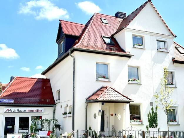 Mehrfamilienhaus zum Kauf provisionsfrei 1.150.000 € 7,5 Zimmer 274 m² 640 m² Grundstück Froschkönigweg 1 + 3 Marienbrunn Leipzig 04277
