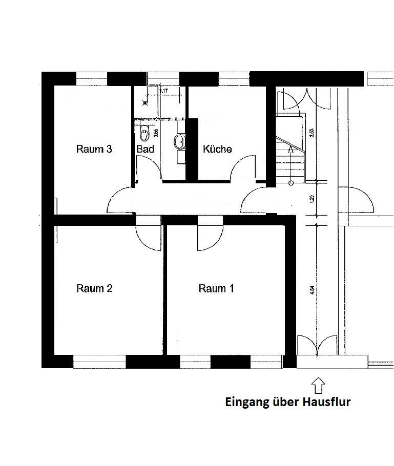 Büro-/Praxisfläche zur Miete provisionsfrei 1.590 € 2,5 Zimmer 79,9 m²<br/>Bürofläche Tegel Berlin 13507