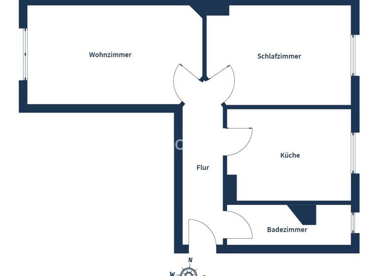 Wohnung zum Kauf 425.000 € 2 Zimmer 50 m² 3. Geschoss Ottensen Hamburg 22763