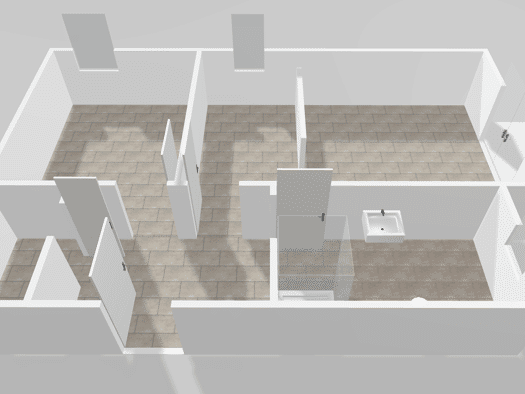 Wohnung zur Miete 380 € 2 Zimmer 53 m² Geschoss EG/2 frei ab 01.10.2026 Brauhausgasse 1 Geraberg 98716