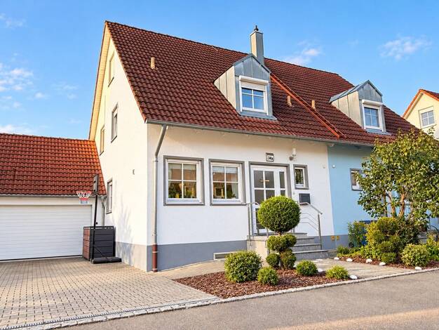 Doppelhaushälfte zum Kauf provisionsfrei 479.000 € 5 Zimmer 120 m² 328 m² Grundstück Pfaffenhofen a.d.Zusam Buttenwiesen 86647