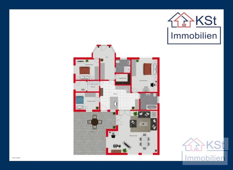 Bungalow zum Kauf 439.000 € 4 Zimmer 160 m² 1.250 m² Grundstück Oelzschau Rötha 04571