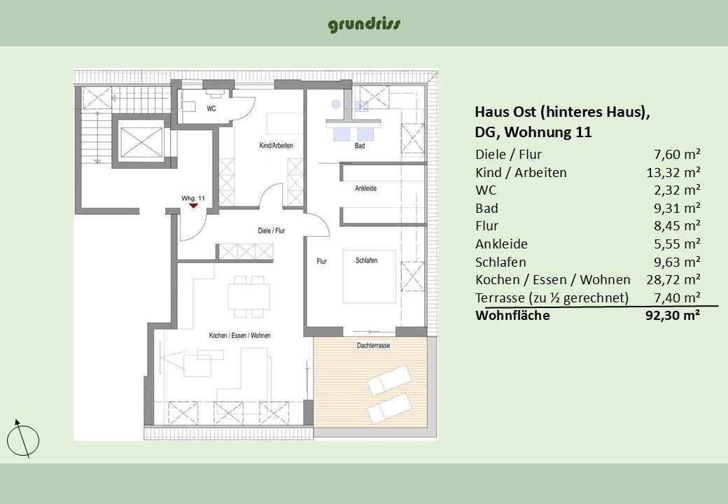 Penthouse zum Kauf provisionsfrei 490.000 € 3 Zimmer 92,3 m²<br/>Wohnfläche 2.<br/>Geschoss ab sofort<br/>Verfügbarkeit Gunkelsrainstraße 8 b Alzenau Alzenau 63755