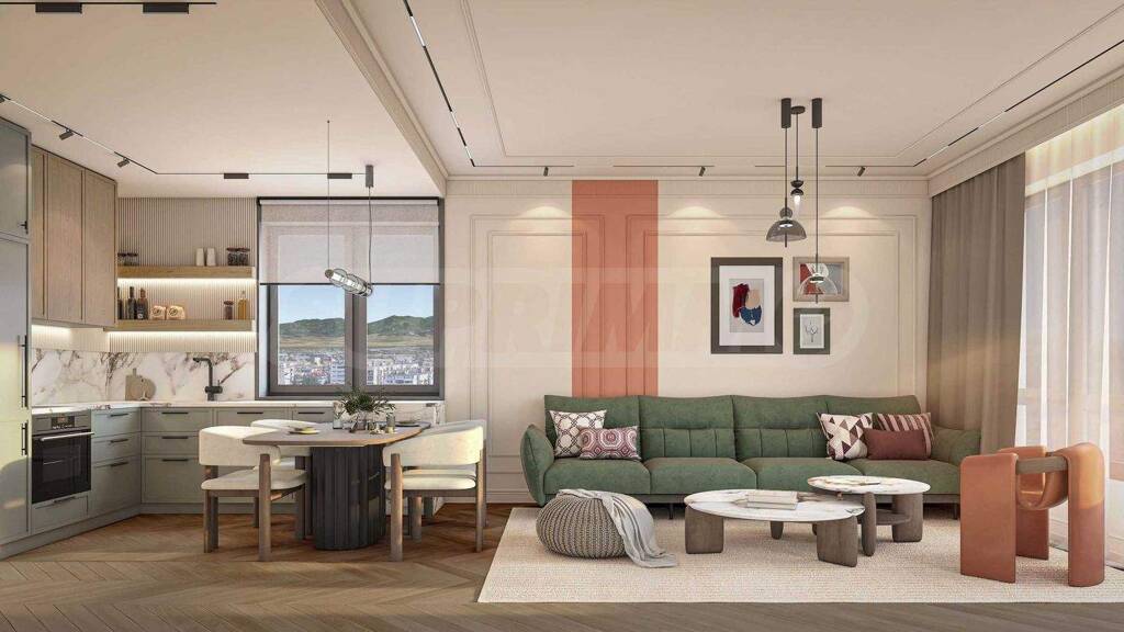 Studio zum Kauf 381.517 € 3 Zimmer 123,1 m² Sofia