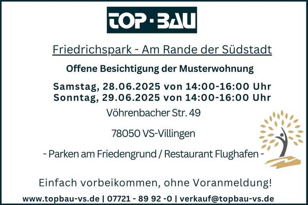 Wohnung zum Kauf - Neubau provisionsfrei 430.150 € 3 Zimmer 82,5 m² Vöhrenbacher Straße 45 Hubenloch Villingen-Schwenningen 78050