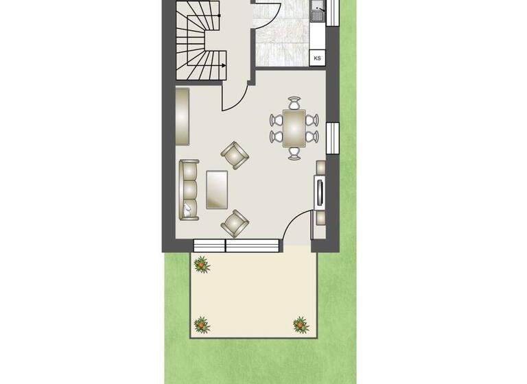 Reihenendhaus zum Kauf 519.000 € 4 Zimmer 107 m² 180 m² Grundstück Billstedt Hamburg 22117