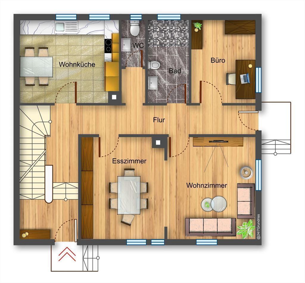 Doppelhaushälfte zum Kauf 350.000 € 7 Zimmer 145 m²<br/>Wohnfläche 860 m²<br/>Grundstück 01.01.2025<br/>Verfügbarkeit Böhmenkirch Böhmenkirch 89558